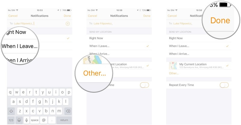 How to locate the iphone
