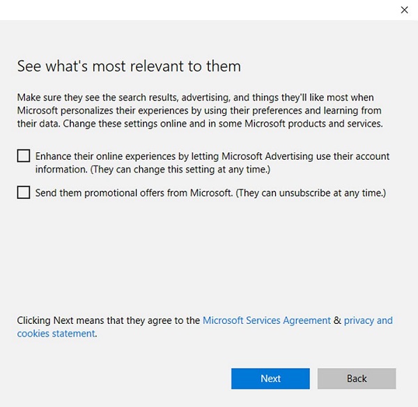 Windows 10 Parental Controls