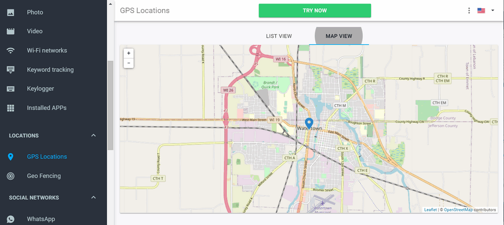 tracking real-time location