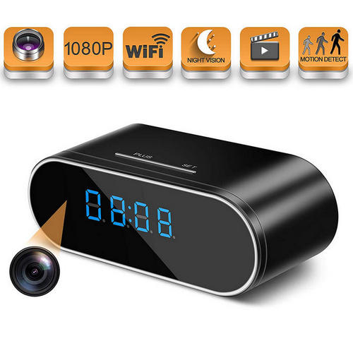 HOSUKU WiFi Hidden Smoke Detector Camera