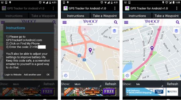 GPS Tracker for Android